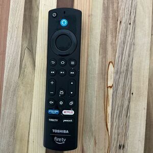 Toshiba Black Fire TV Remote with Streaming Buttons